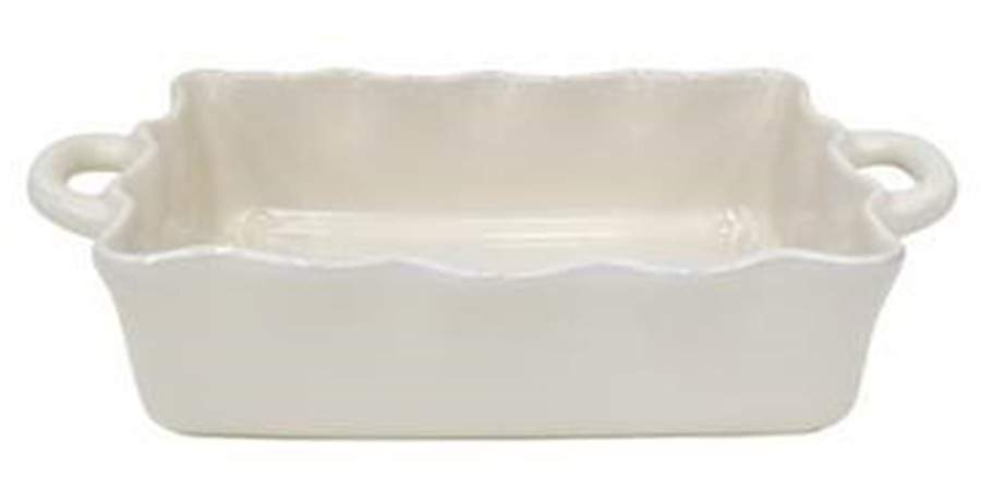 Cook and Host Cream 13"  Rectangular Baker by Casafina-1