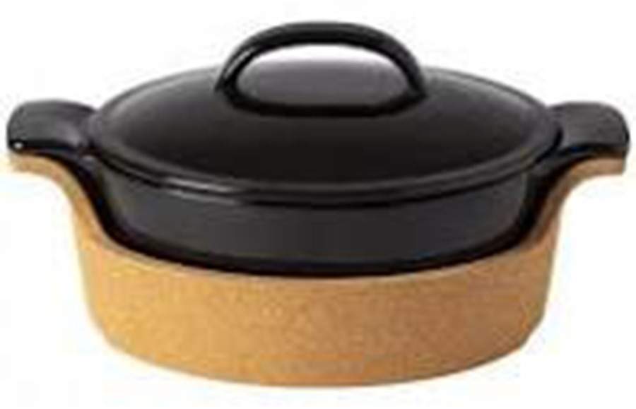 Ensemble 2 Quart Oval Covered Casserole by Casafina-1