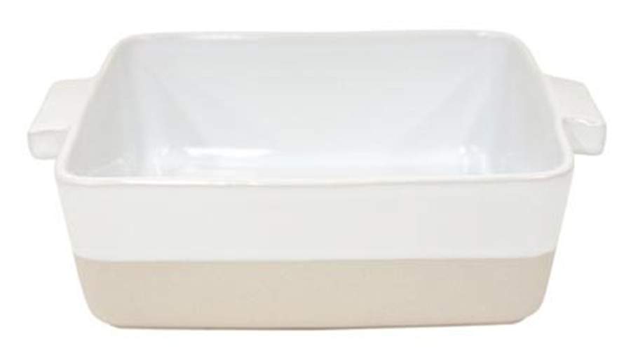 Forma White 10" Square Baker by Casafina-1