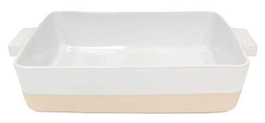 Forma White 15" Rectangular Baker by Casafina-1