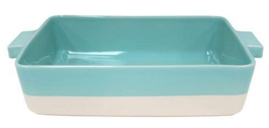 Forma Green 15" Rectangular Baker by Casafina-1