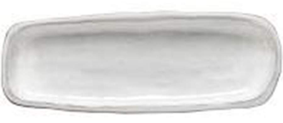 Argila Stone White 12" Rectangular Tray by Casafina-1