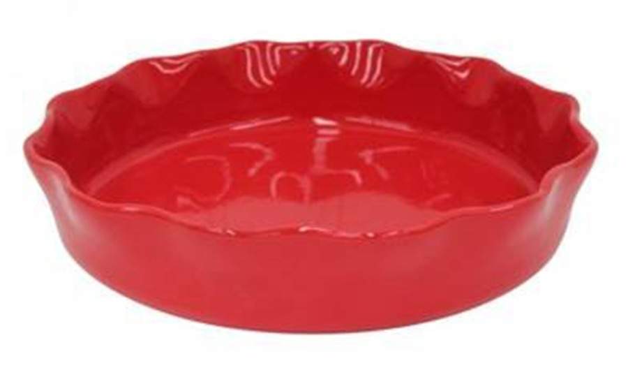 Cook and Host Red 10" Pie Baking Plate by Casafina-1