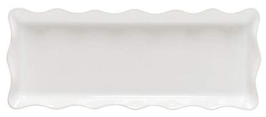 Cook and Host White 16'' Rectangular Tray by Casafina-1