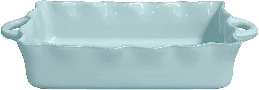 Cook and Host Blue 17" Rectangular Baker by Casafina-1