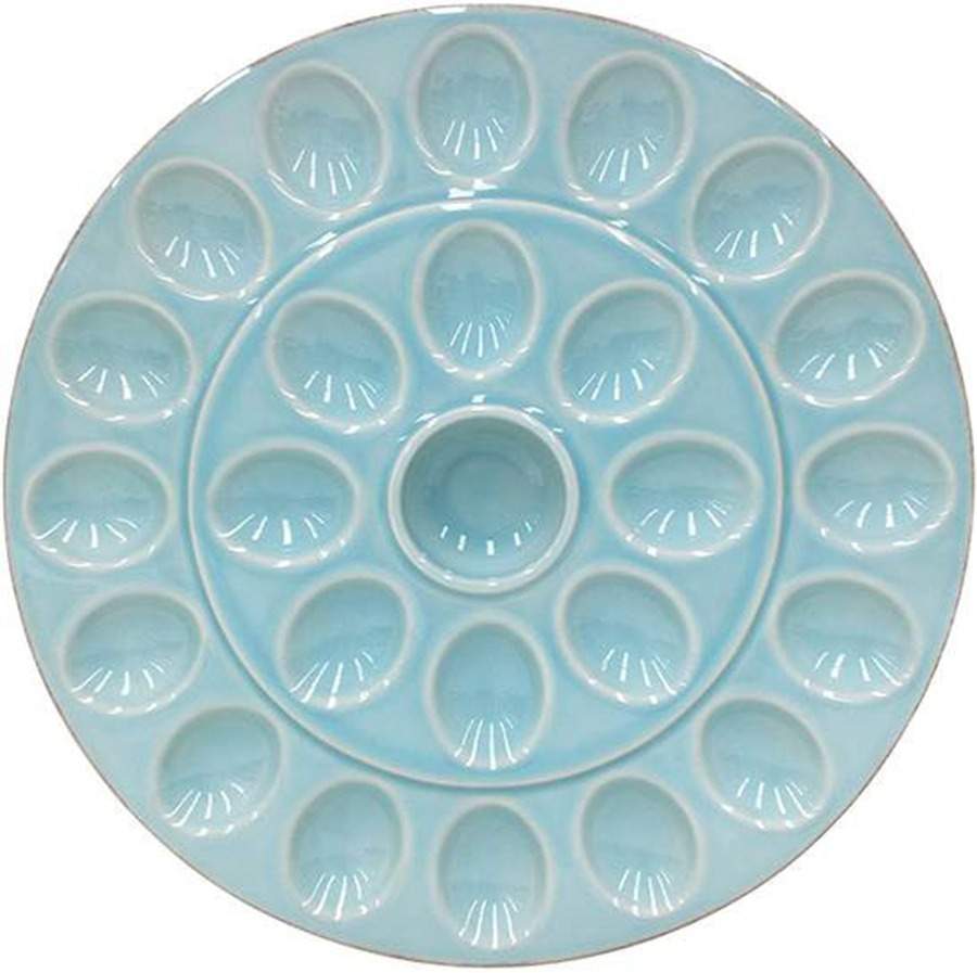 Cook and Host Blue Deviled Egg Platter by Casafina-1