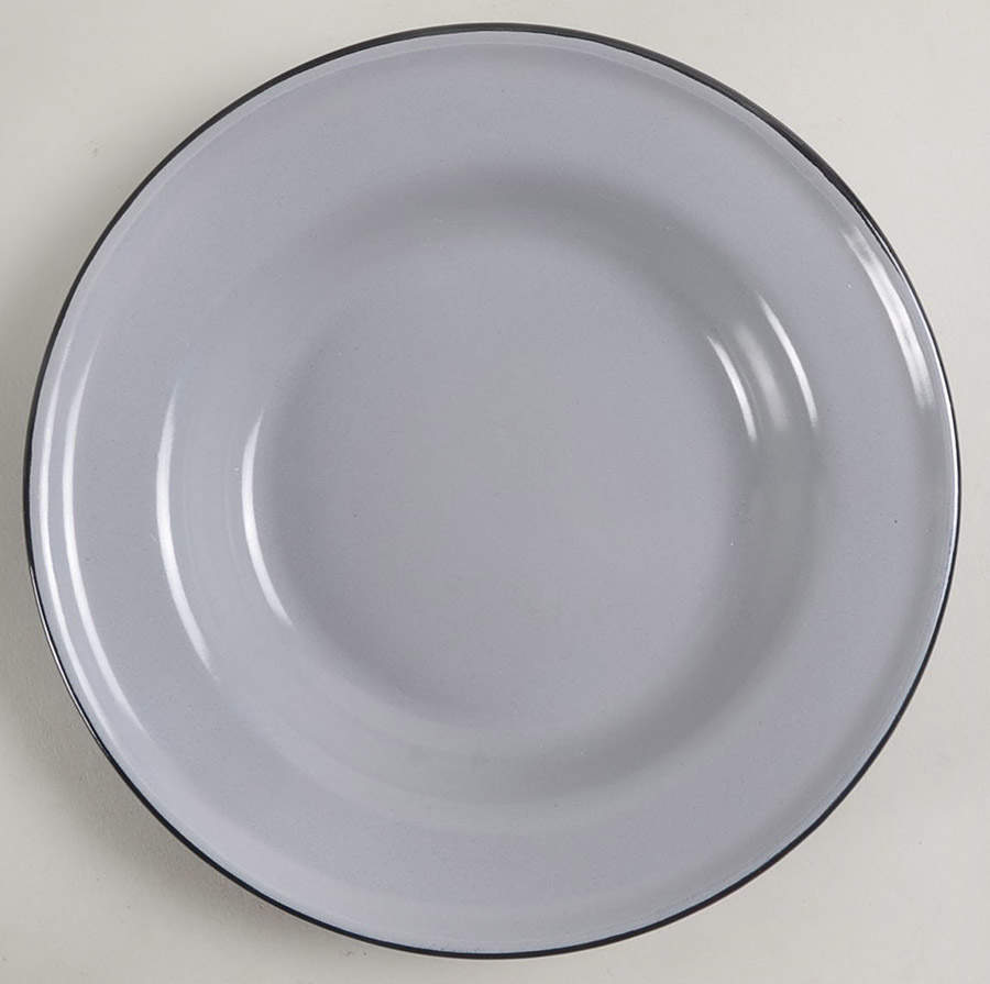 Solid Color Enamelware Salad Plate by Certified International-1