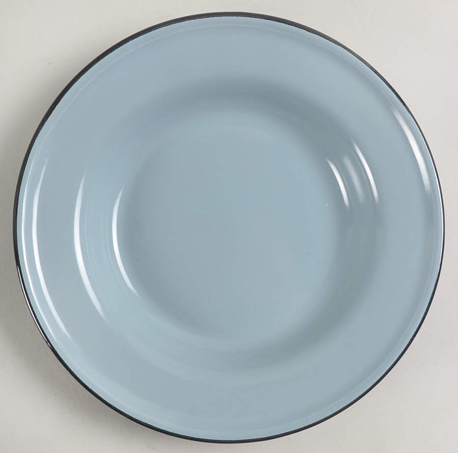 Solid Color Enamelware Salad Plate by Certified International-1