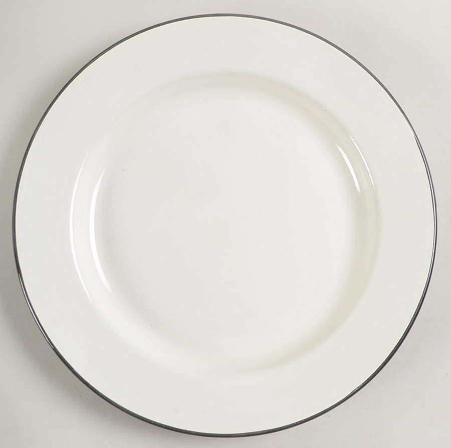 Solid Color Enamelware Dinner Plate by Certified International-1