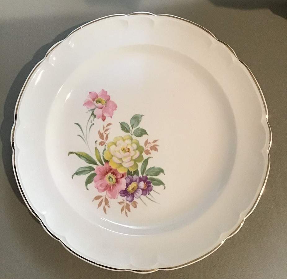 Malabar Dinner Plate by Cunningham & Pickett-1