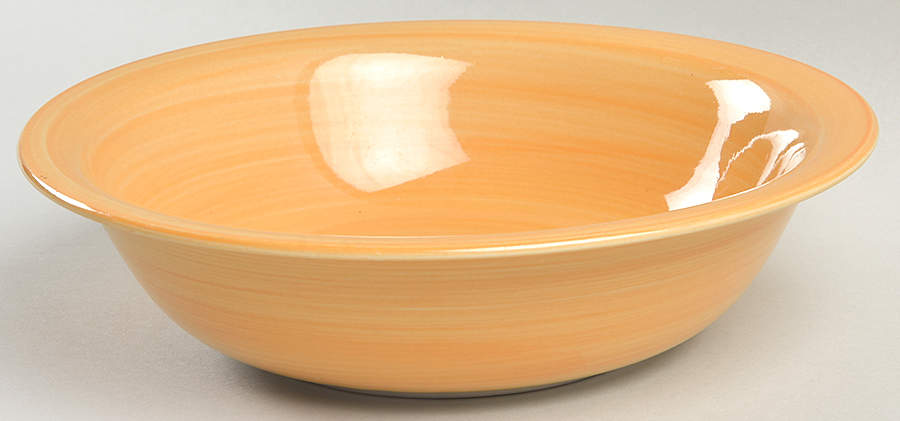 C8G25 Orange Yellow Soup/Cereal Bowl by Citrus Grove-1