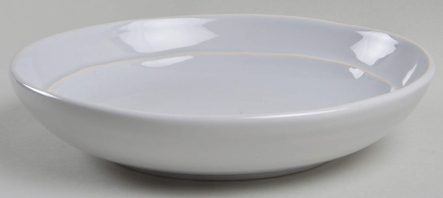 Firenze-Pale Blue Gray 9" Soup/Pasta Bowl by Ceramiche Noi-1