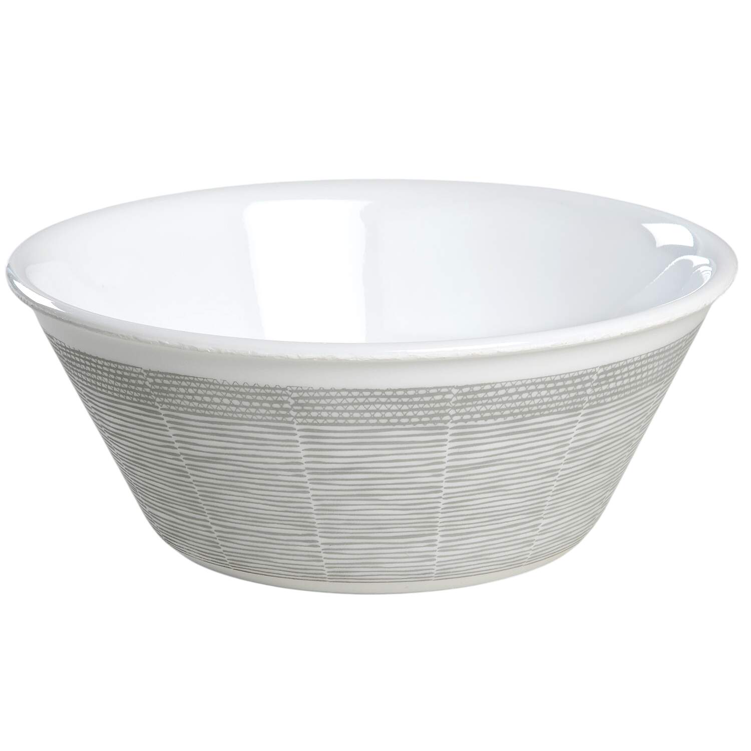 Woven Lines Soup/Cereal Bowl by Corning Corelle-1