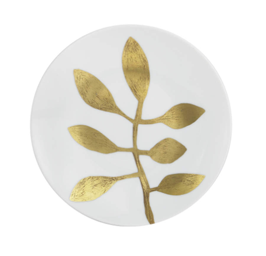 Daphne White Salad/Dessert Plate by Charles Field Haviland-1