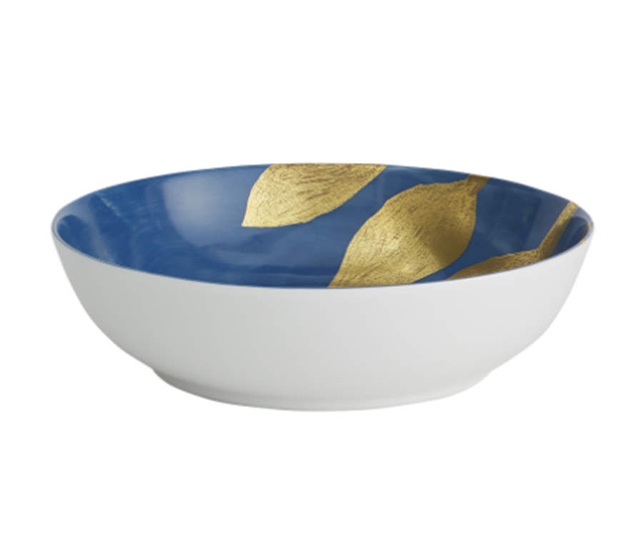 Daphne Marine Blue Coupe Cereal Bowl by Charles Field Haviland-1