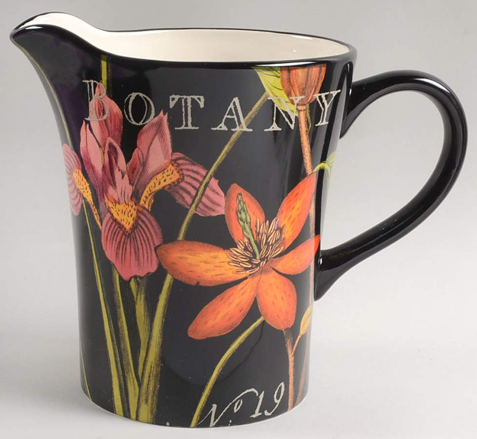 Botanical Floral 112 Oz Pitcher by Certified International-1