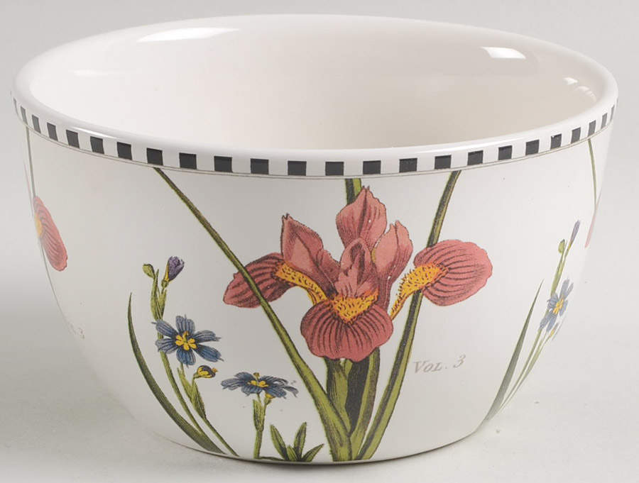 Botanical Floral Individual Ice Cream Dish by Certified International-1