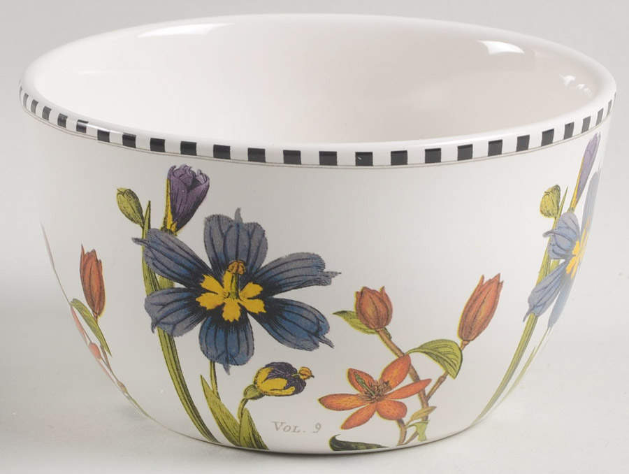 Botanical Floral Individual Ice Cream Dish by Certified International-1