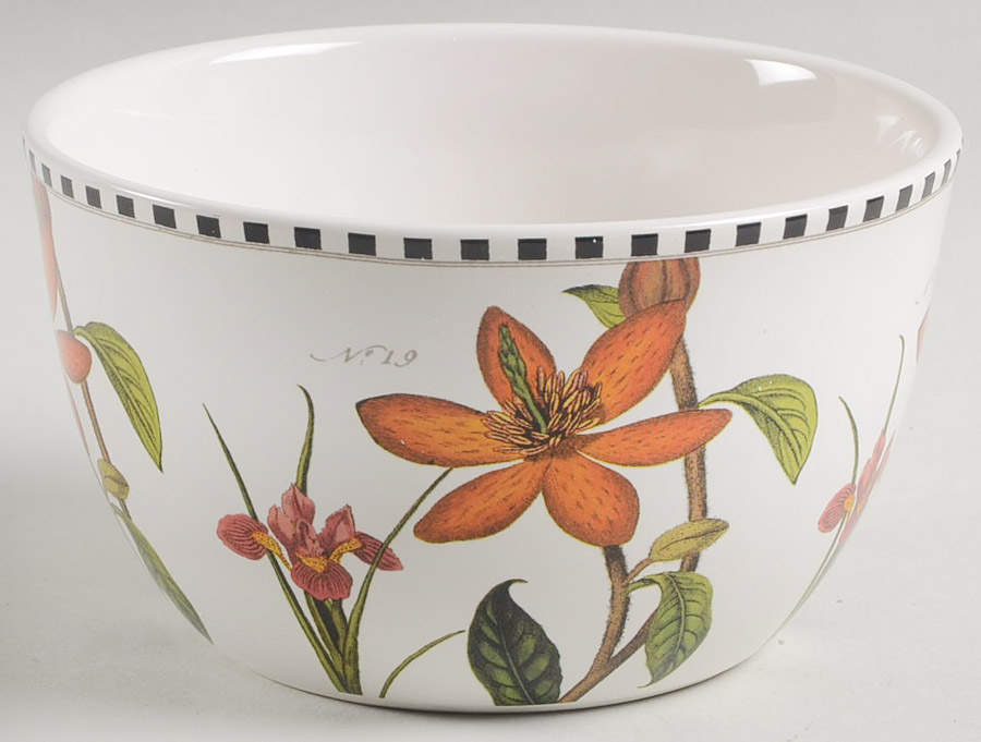 Botanical Floral Individual Ice Cream Dish by Certified International-1