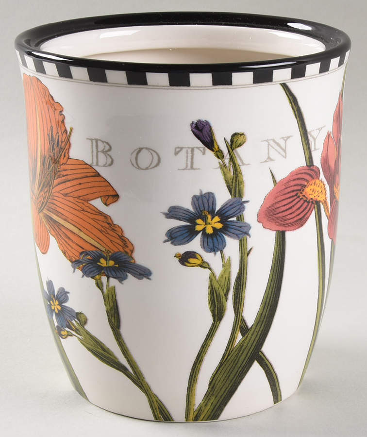 Botanical Floral Small Canister No Lid by Certified International-1