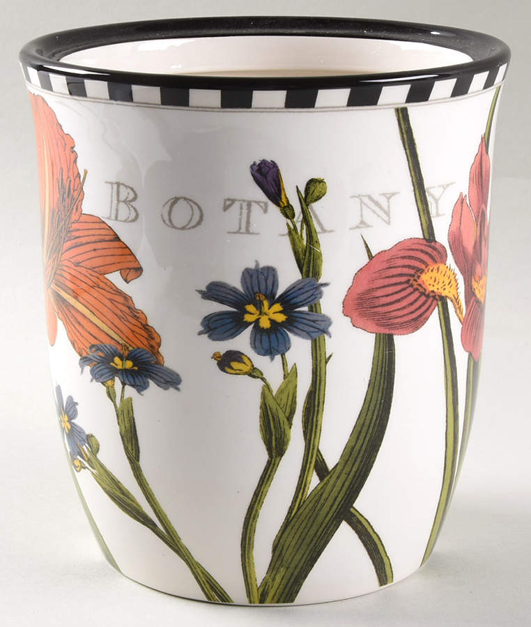 Botanical Floral Medium Canister No Lid by Certified International-1