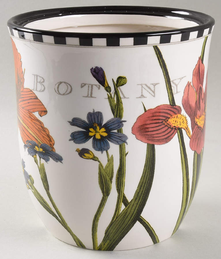 Botanical Floral Large Canister No Lid by Certified International-1
