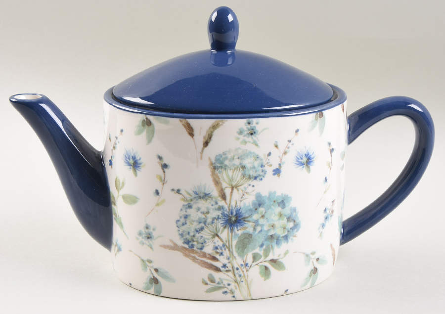 Bohemian Blue Teapot & Lid by Certified International-1