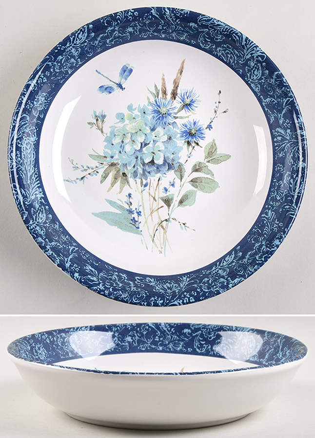 Bohemian Blue 9" Soup/Pasta Bowl by Certified International-1
