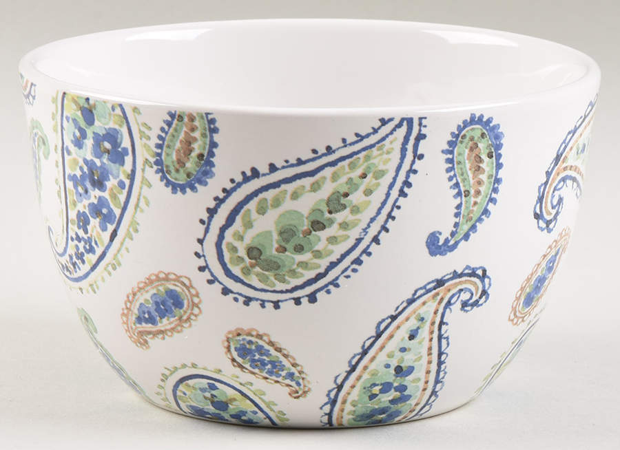 Bohemian Blue Individual Ice Cream Dish by Certified International-1