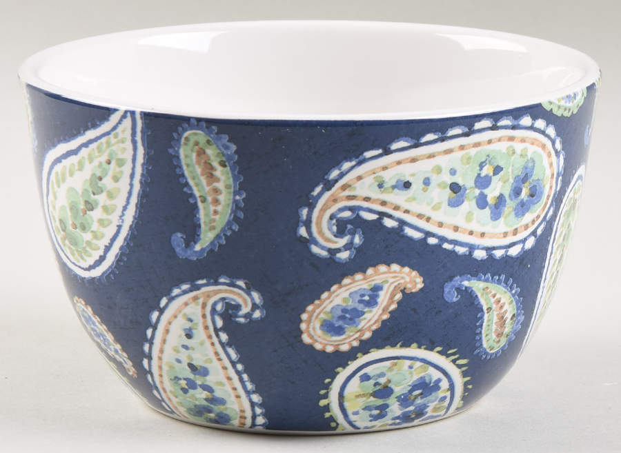 Bohemian Blue Individual Ice Cream Dish by Certified International-1