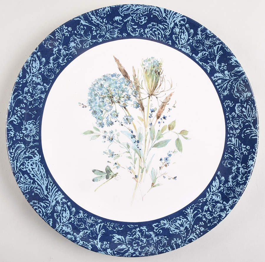 Bohemian Blue Dinner Plate by Certified International-1