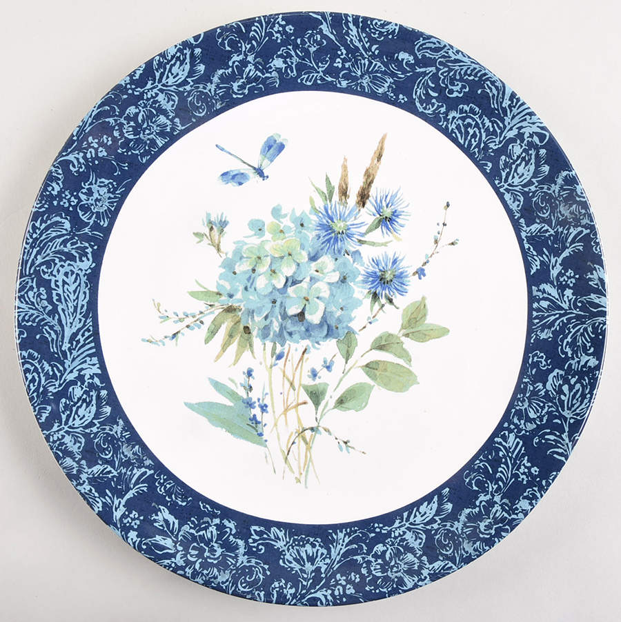 Bohemian Blue Dinner Plate by Certified International-1