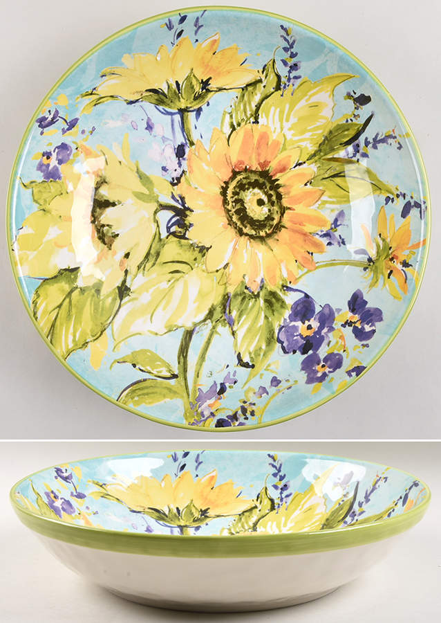Sun Garden 13" Pasta Serving Bowl by Certified International-1