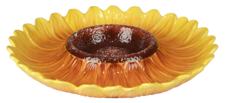 Sun Garden 1 Piece Figural Chip and Dip by Certified International-1