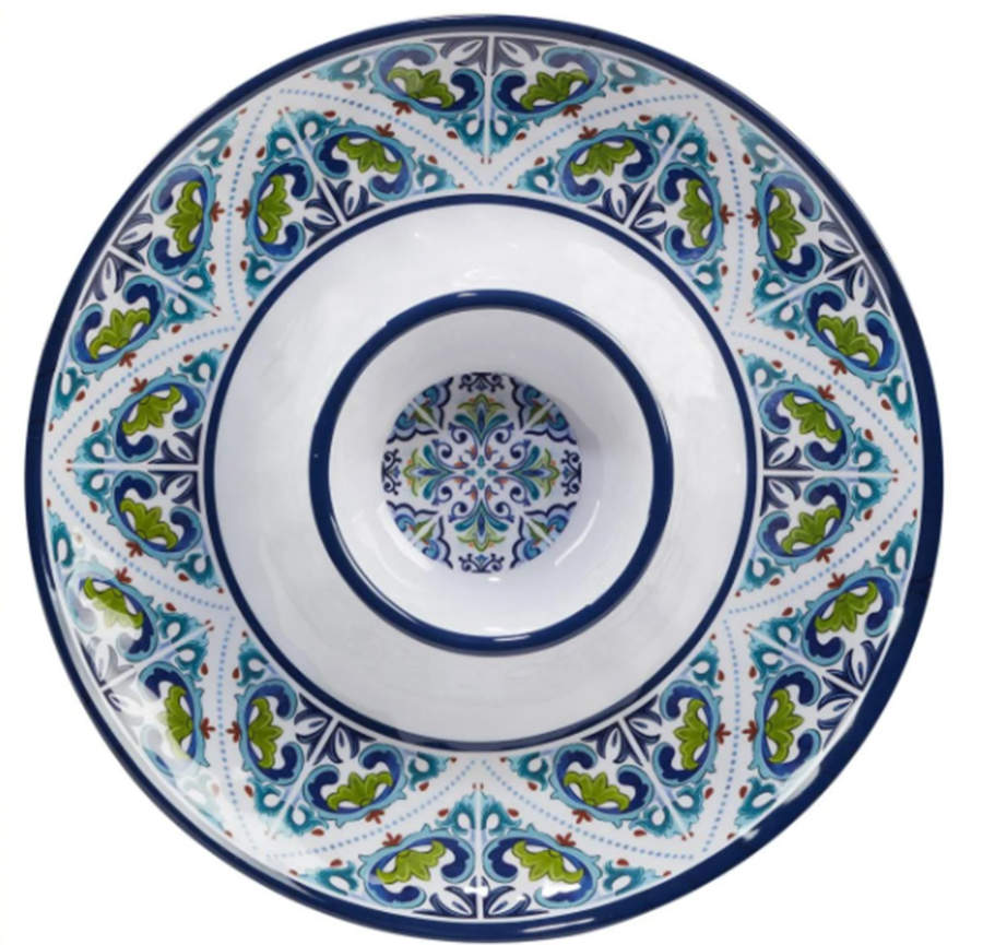 Mosaic 1 Piece Chip & Dip by Certified International-1