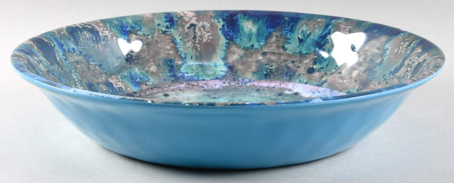 Radiance Teal 13" Round Serving Bowl by Certified International-1