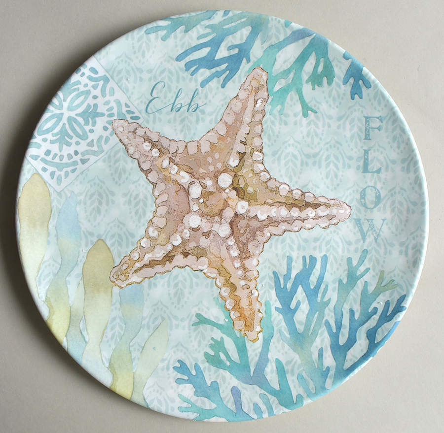 Beachcomber Salad Plate by Certified International-1