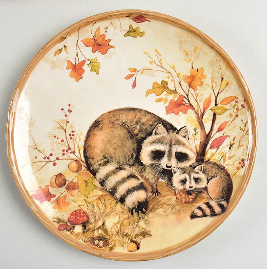 Pine Forest Salad/Dessert Plate by Certified International-1