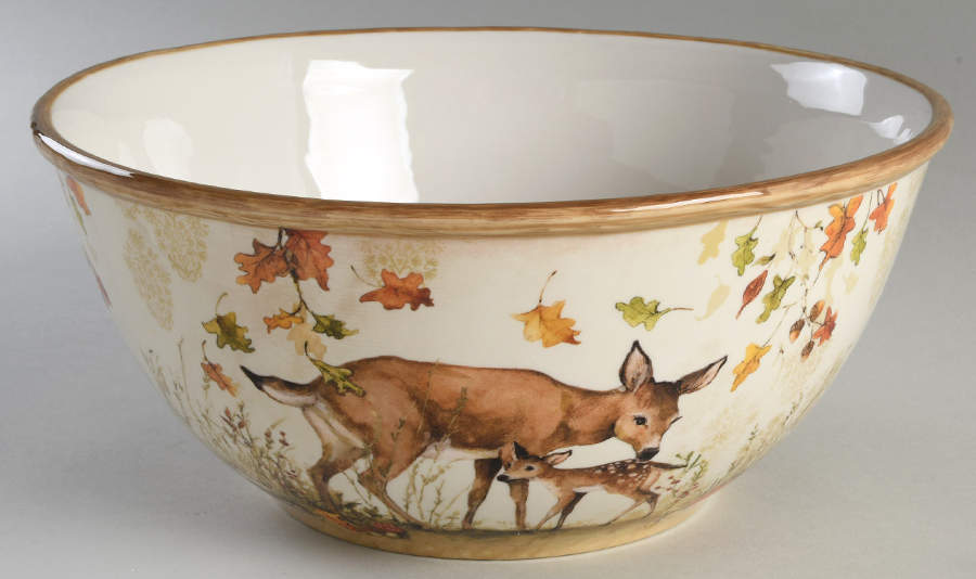 Pine Forest 11" Round Serving Bowl by Certified International-1