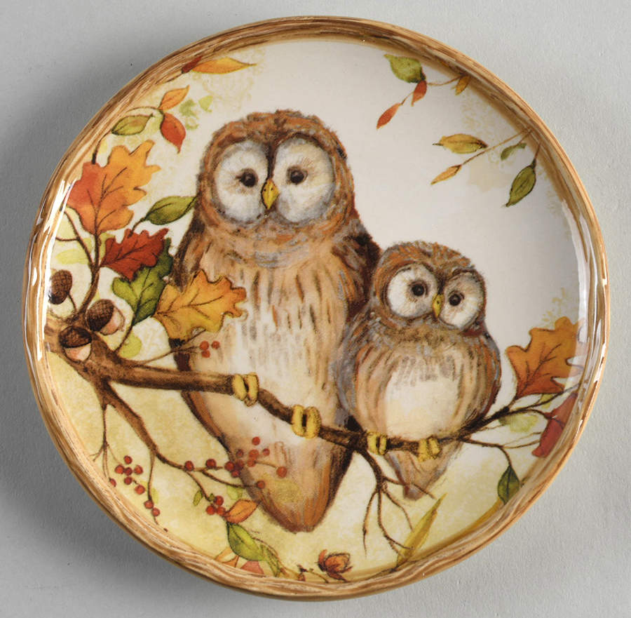 Pine Forest Canape Plate by Certified International-1