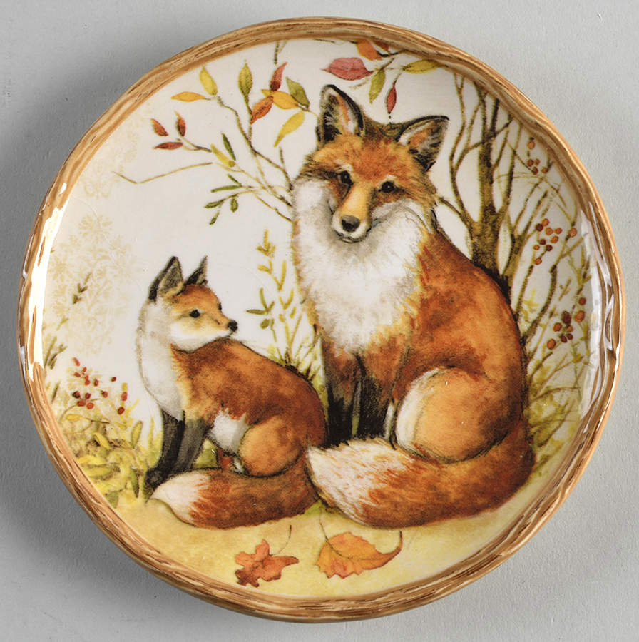 Pine Forest Canape Plate by Certified International-1