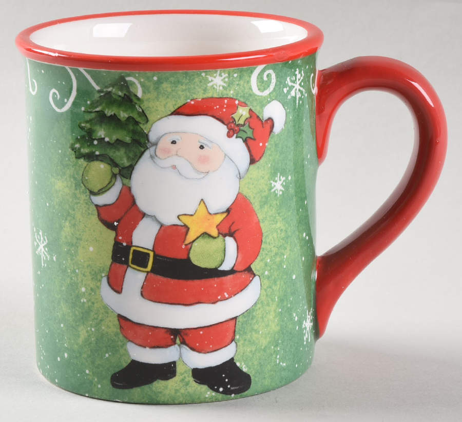 Holiday Magic Santa Mug by Certified International-1
