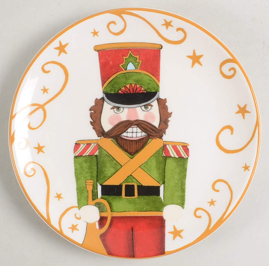 Holiday Magic Nutcracker Canape Plate by Certified International-1