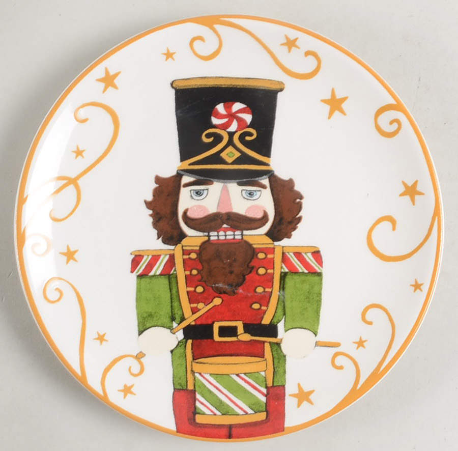 Holiday Magic Nutcracker Canape Plate by Certified International-1