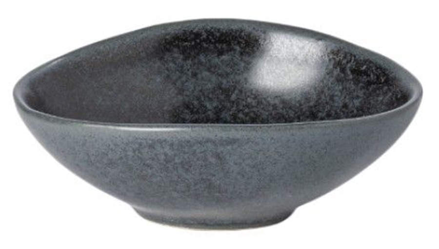 Livia Matte Black 4" Oval All Purpose Bowl by Costa Nova China-1