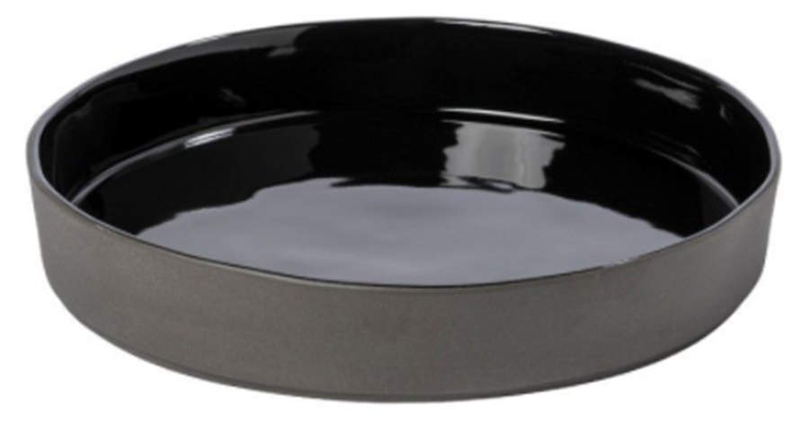 Lagoa Ecogres Black 10" Soup/Pasta Bowl by Costa Nova China-1