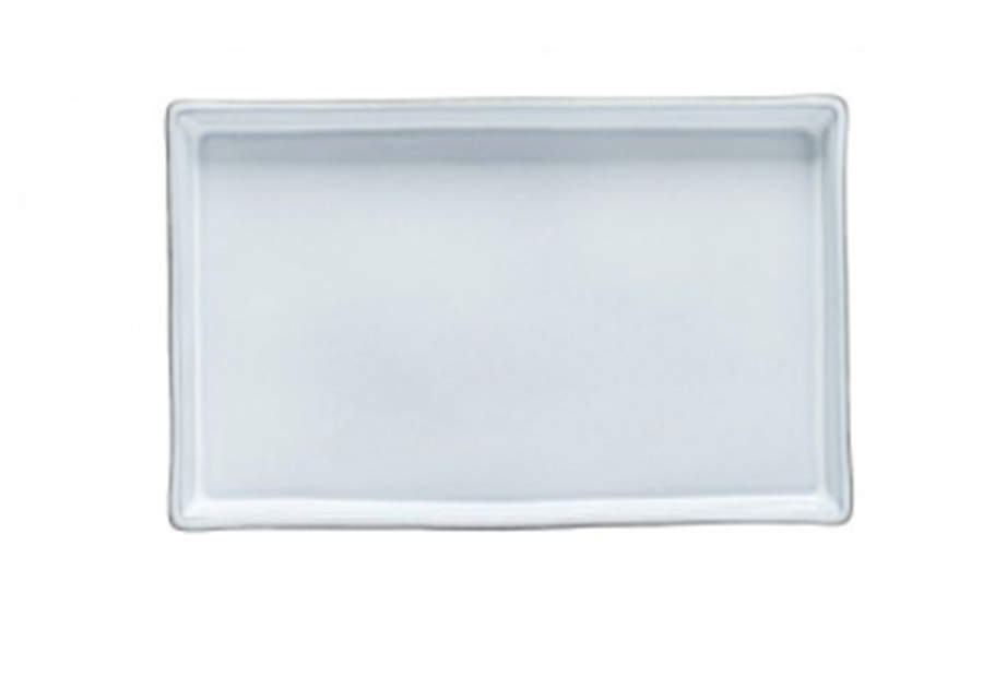 Lagoa Ecogres White 7" Rectangular Tray by Costa Nova China-1