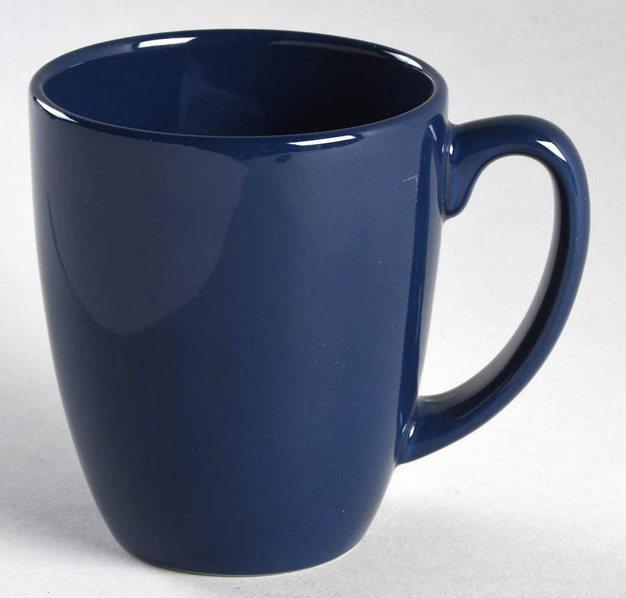 Cobalt Circles Mug by Corning Corelle-1