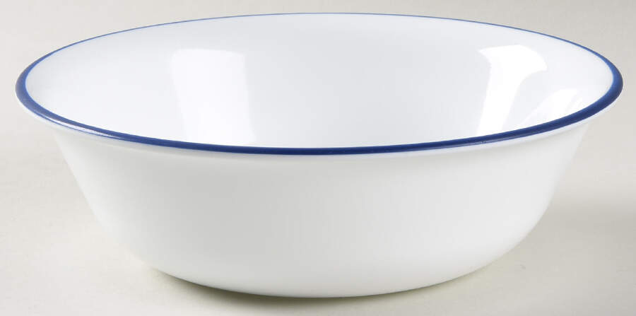 Cobalt Circles Soup/Cereal Bowl by Corning Corelle-1