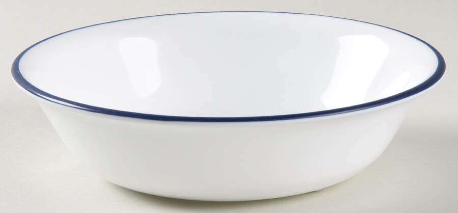 Cobalt Circles Fruit/Dessert (Sauce) Bowl by Corning Corelle-1